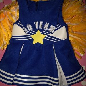 American Girl Doll Cheerleading Outfit